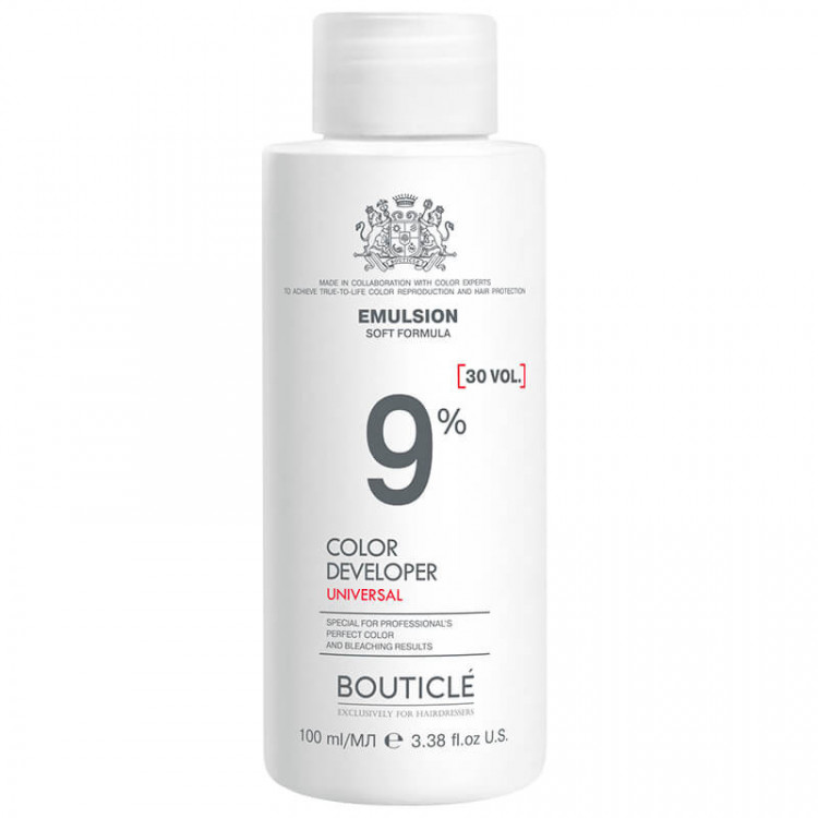 Окисляющая эмульсия 9% Developer Emulsion — Bouticle, 100 мл 
