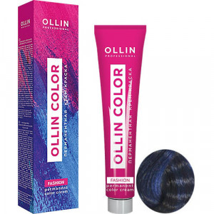 Fashion Color Экстра-Интенсивный Синий Перманентная крем-краска для волос OLLIN COLOR 60 мл