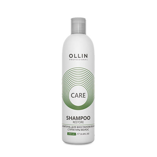Шампунь для восстановления структуры волос Care Ollin Professional 250 мл 