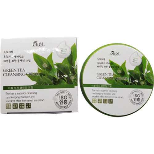 Очищающий крем для снятия макияжа с экстрактом зеленого чая Ekel Green Tea Cleansing Cream 300 мл 