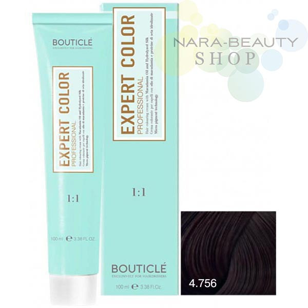 4/756 Шатен махагоново-фиолетовый, Expert Color - Bouticle 100 мл 