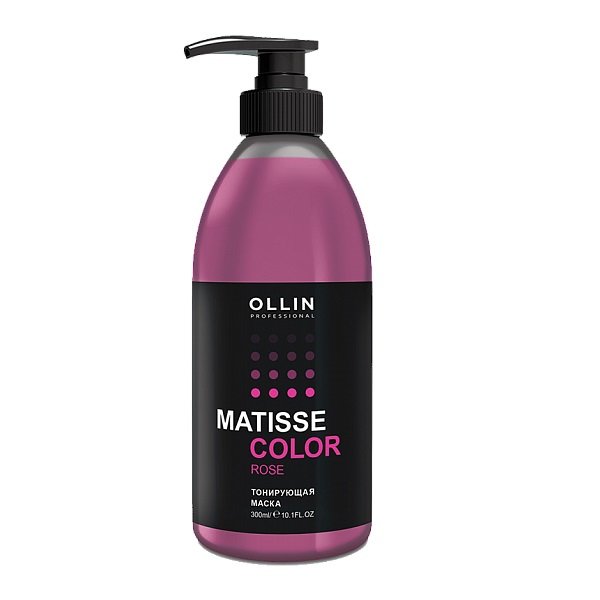 Тонирующая Маска Розовый Matisse Color Ollin Professional 300 мл 