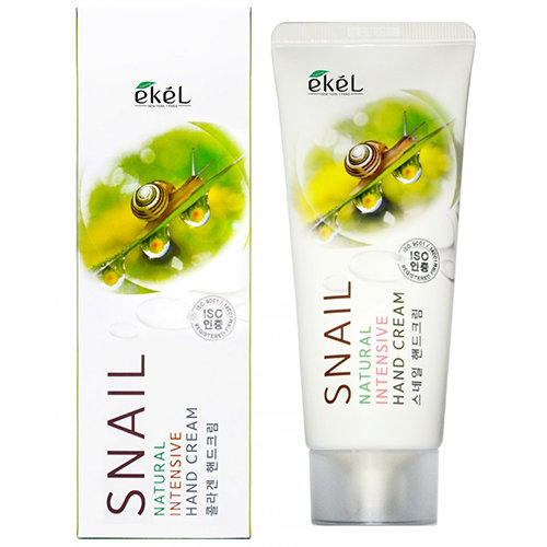 Крем для рук с улиточным муцином Ekel Natural Intensive Hand Cream Snail 100 мл  
