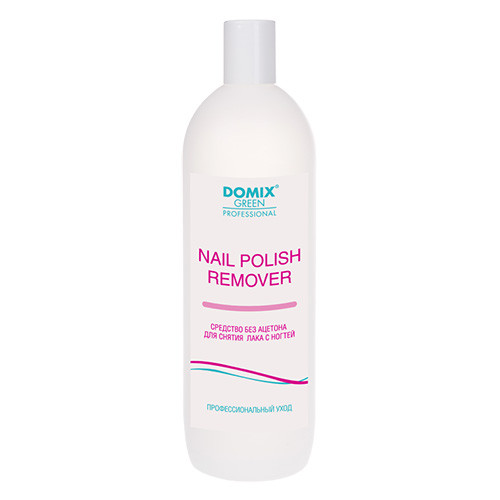 Domix Средство для снятия лака с ногтей без ацетона, NAIL POLISH REMOVER NON ACETONE FORMULA 1 л 