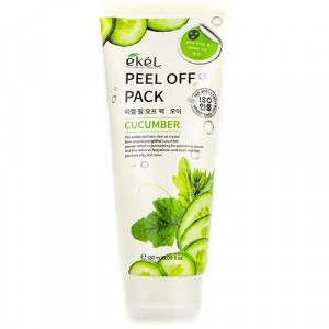 Маска-пленка с экстрактом огурца Ekel Peel Off Pack Cucumber 180 мл 