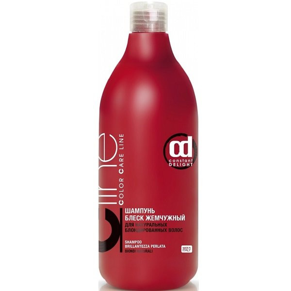 Шампунь "Блеск Жемчужный "для натуральных блондированных волос Constant Delight Shampoo Brillantezza Perlata 1000 мл 