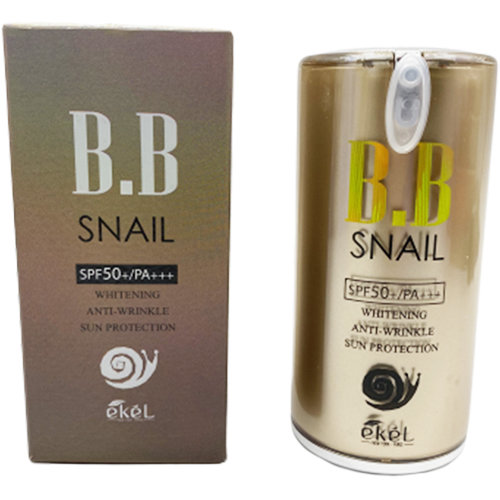 ВВ-крем для лица с улиточным муцином Ekel BB Snail pump Cream SPF 50 + PA +++ (23 тон) 50 г 