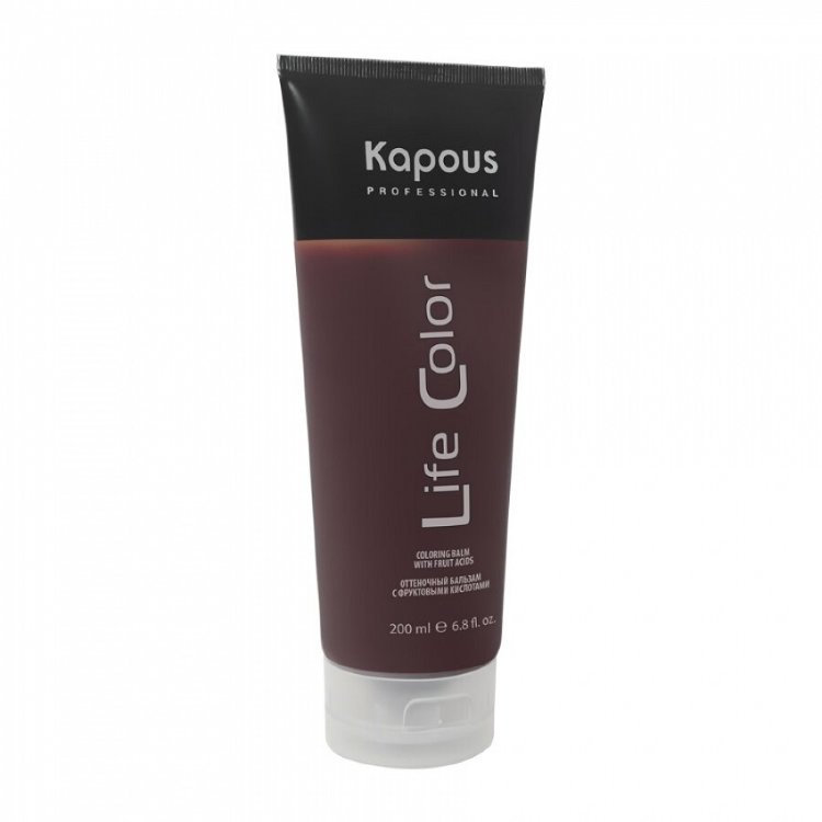 Оттеночный бальзам для волос Медный Life Color Kapous Professional 200 ml 