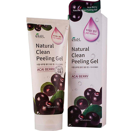 Пилинг для лица с ягодами асаи Ekel Peeling Gel Asaiberry 180 мл 