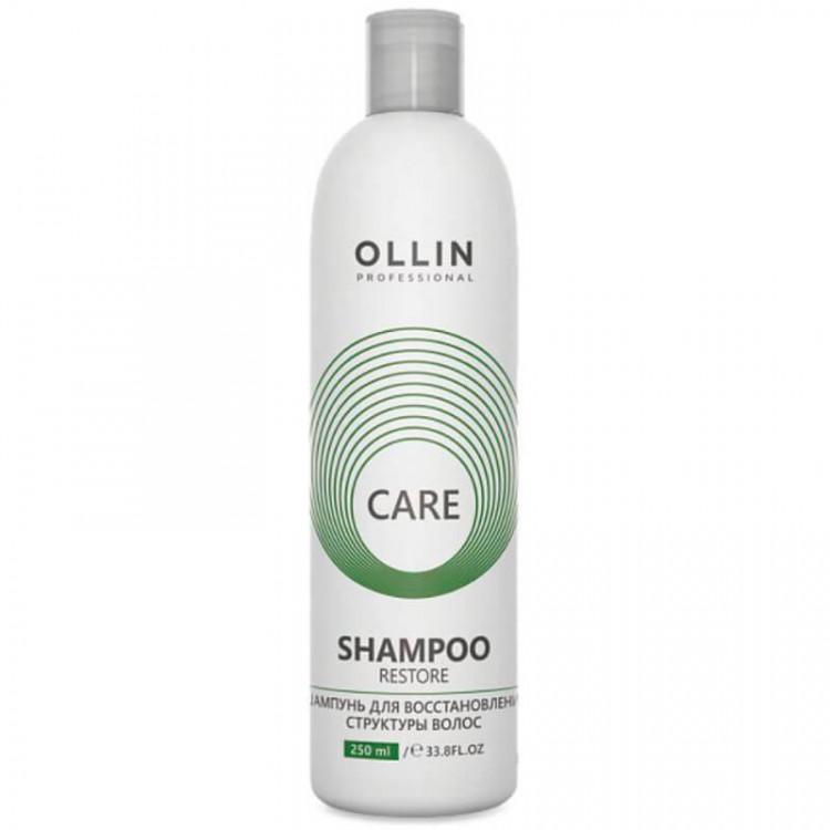 Шампунь для восстановления структуры волос Care - Ollin Professional 250 мл 