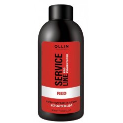 Флюид-Препигментатор красный OLLIN SERVICE LINE Red Fluid-Pre-Color 90 мл