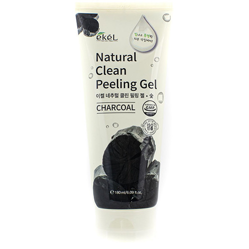 Пилинг для лица с экстрактом древесного угля Ekel Peeling Gel Charcoal 180 мл 