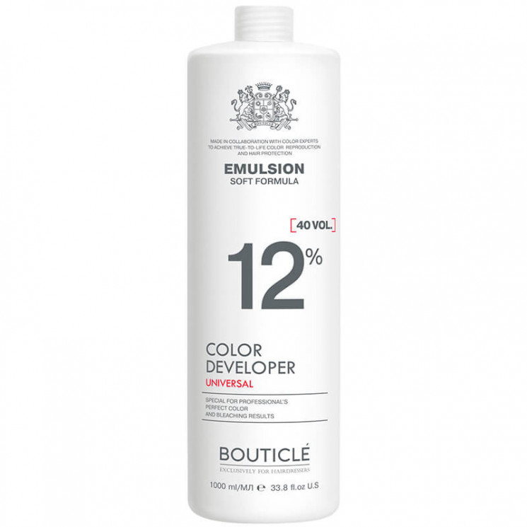 Окисляющая эмульсия 12% Developer Emulsion 40 vol - Bouticle 