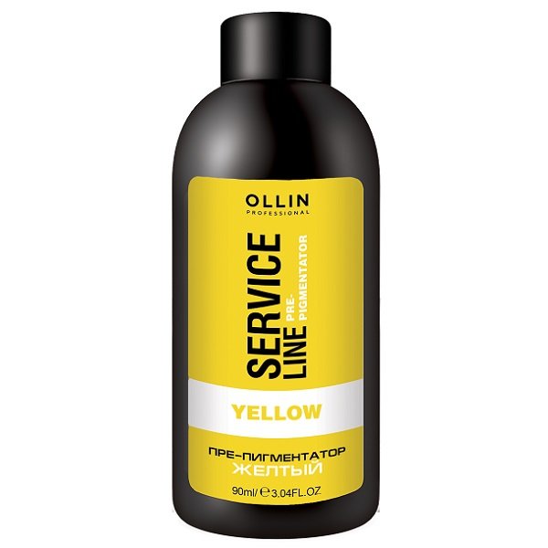 Флюид-Препигментатор Желтый OLLIN SERVICE LINE Yellow Fluid-Pre-Color 90 мл 