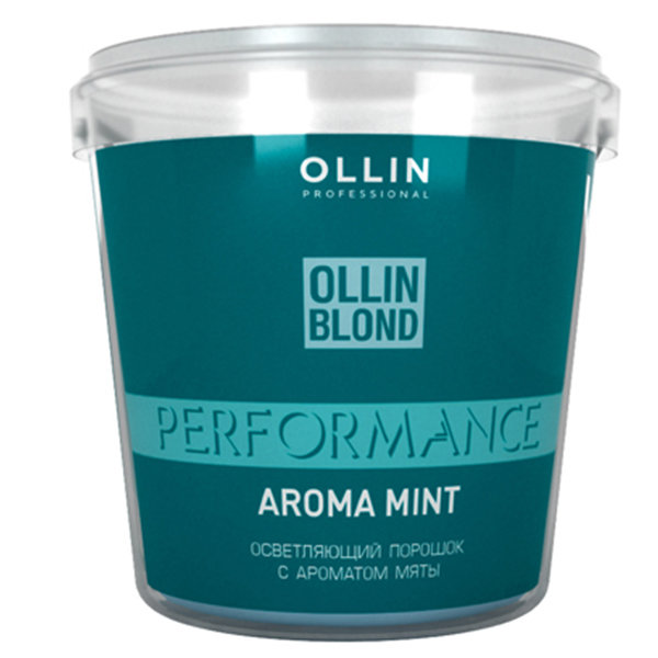 Осветляющий порошок с ароматом мяты белого цвета Ollin Performance 500 г 