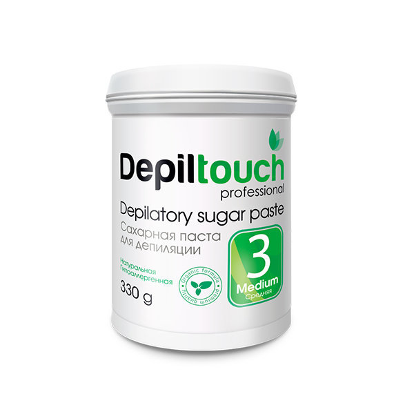Сахарная паста для депиляции средняя Depiltouch professional 330 гр 