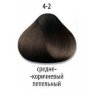 4/2 Средний Коричневый Пепельный стойкая крем-краска для волос Delight TRIONFO 60 мл 