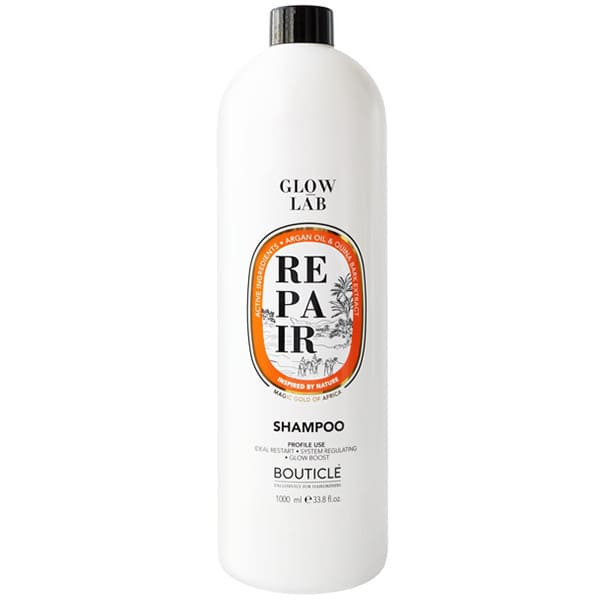 Восстанавливающий шампунь придающий сияние Argan Repair Illuminating Shampoo - Bouticle 1000 мл 