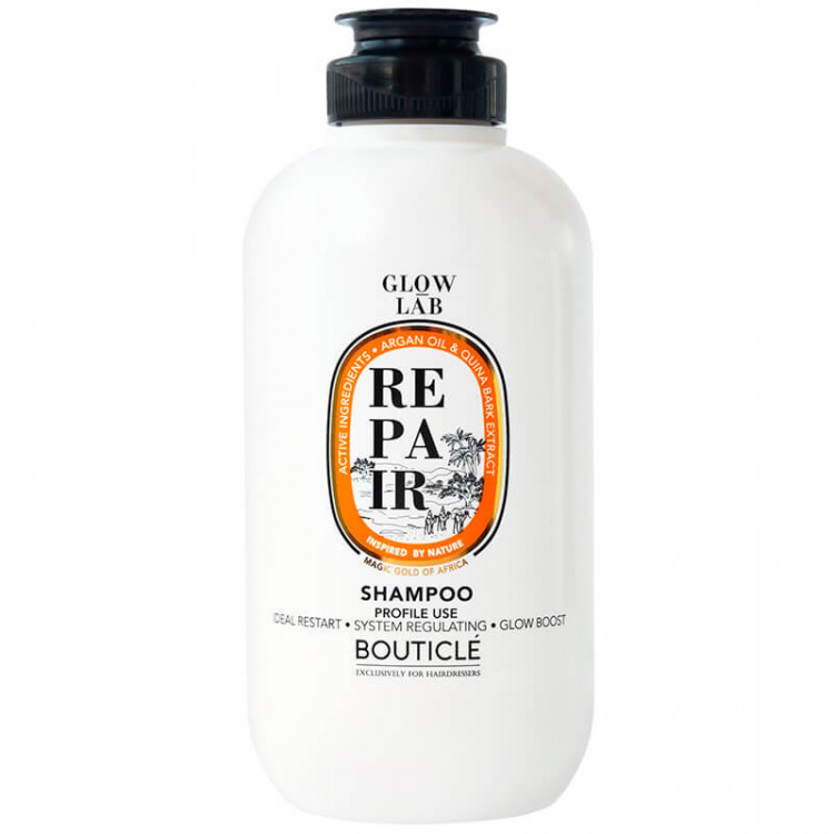 Восстанавливающий шампунь придающий сияние Argan Repair Illuminating Shampoo - Bouticle 250 мл 