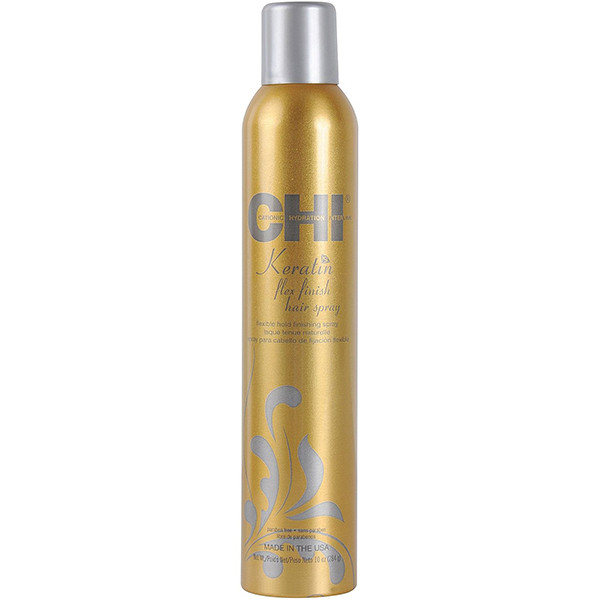 Лак для волос средней фиксации с кератином CHI Keratin Flex Finish Hair Spray 