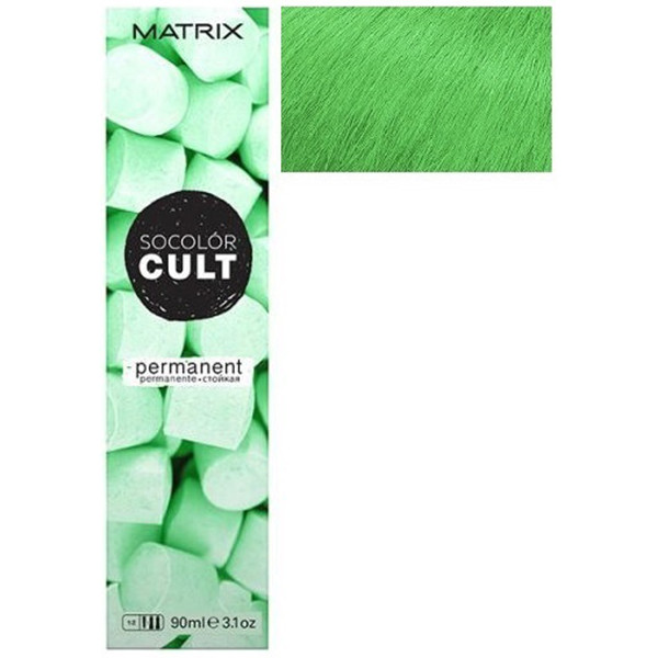 Крем-краска для волос (Сладкая Мята) Matrix Socolor Cult 90 мл 