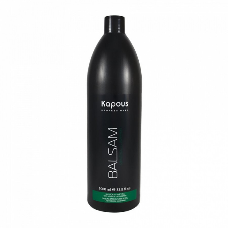 Бальзам с ментолом и маслом камфоры Kapous Professional 1000 мл 
