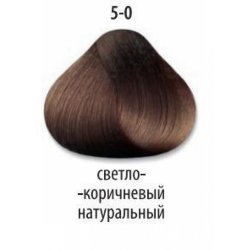 5/0 Светлый Коричневый Натуральный стойкая крем-краска для волос Delight TRIONFO 60 мл