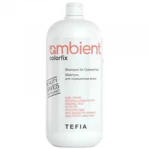 Шампунь для окрашенных волос Ambient Colorfix — Tefia 950 мл