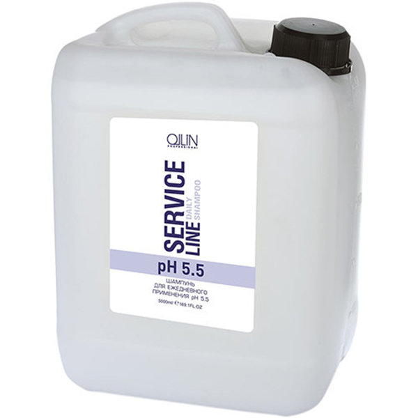 Шампунь для ежедневного применения рН 5.5 Ollin Service Line Daily рН 5.5 Shampoo 5000 мл 